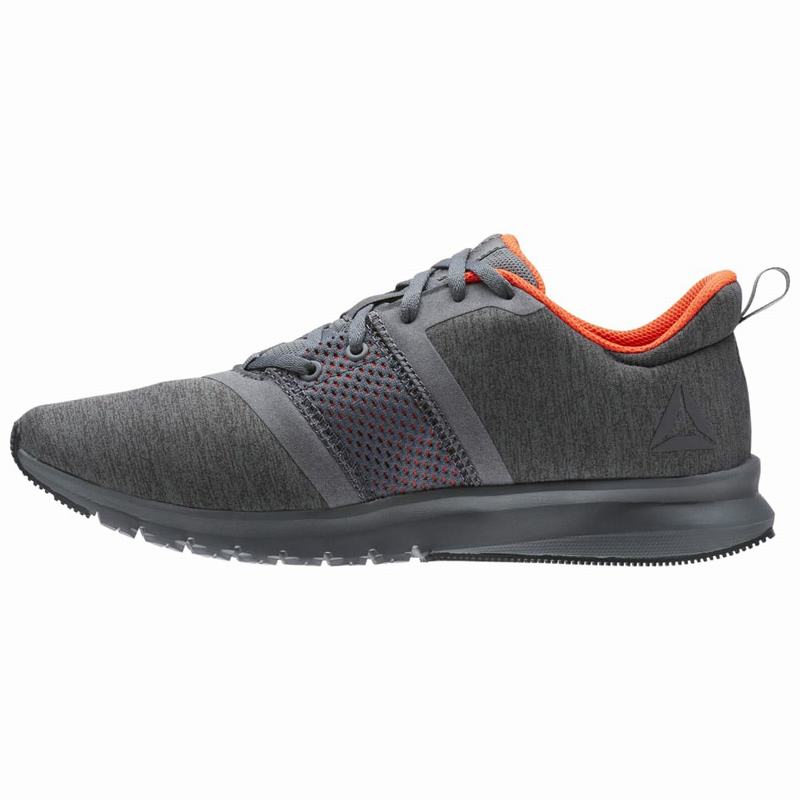 Adidasi Alergare Reebok Print Lite Rush Barbati Gri/Roz Romania VP4014IL